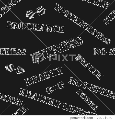 Seamless background fitness, vector illustration. Seamless background fitness, vector illustration. 20221920