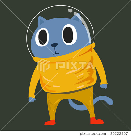 Cat in space suit 20222307