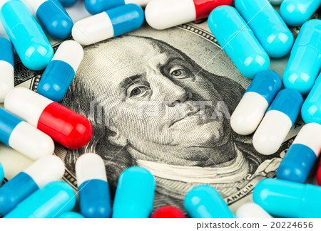 Capsules and money 20224656