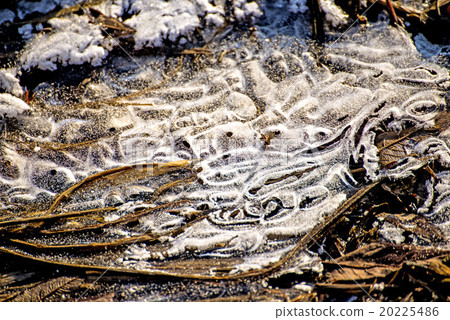 ice on a creek ice on a creek 20225486