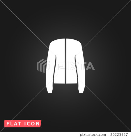 Jacket flat icon Jacket flat icon 20225537