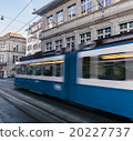 Electric tram in the city of Zurich, Switzerland 20227737
