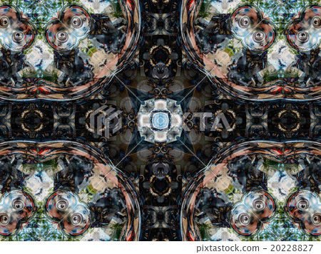 Kaleidoscopic pattern  texture 20228827