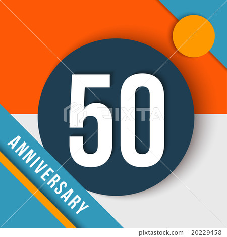 50 year anniversary material design concept 50 year anniversary material design concept 20229458