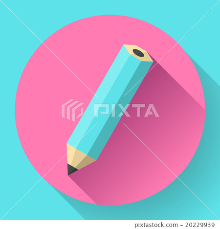 office pencil icon. Business Flat design style 20229939