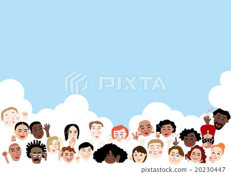 世界和平世界人民外國人微笑 世界和平世界人民外國人微笑 20230447