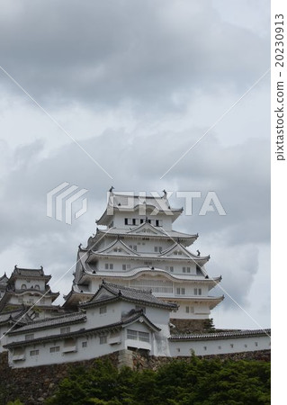 多雲天空Hakusadou城堡 20230913