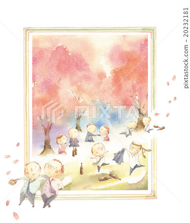 Sakura _ night cherry blossoms 20232181