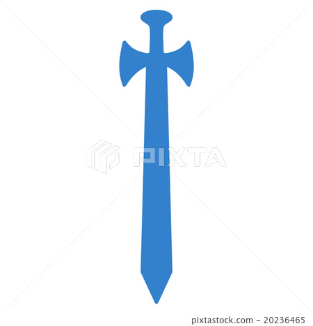 Medieval Sword Icon Medieval Sword Icon 20236465