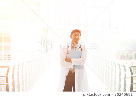 indian male doctor outdoor 20240691