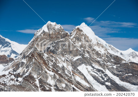 High mountain peak in Everest region 20242070