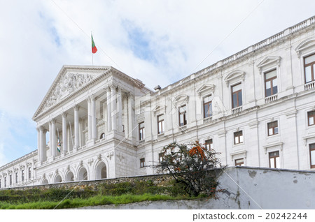 View of the monumental Portuguese Parliament View of the monumental Portuguese Parliament 20242244