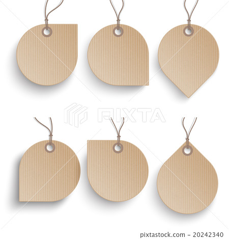 6 Abstract Cardboard Speech Bubble Price Stickers 6 Abstract Cardboard Speech Bubble Price Stickers 20242340