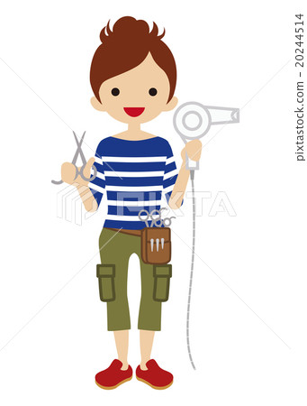 Hairdresser - working woman 20244514