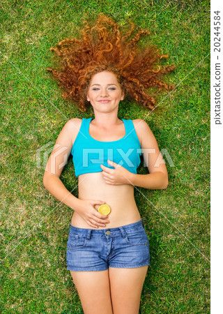 Girl with fruit Girl with fruit 20244584