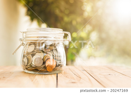 .Money coin deposit of save money for prepare 20247169