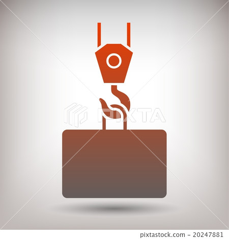 Pictograph of crane hook 20247881