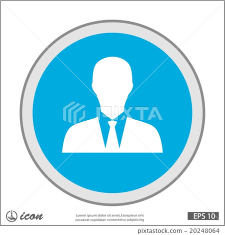 Pictograph of businessman Pictograph of businessman 20248064