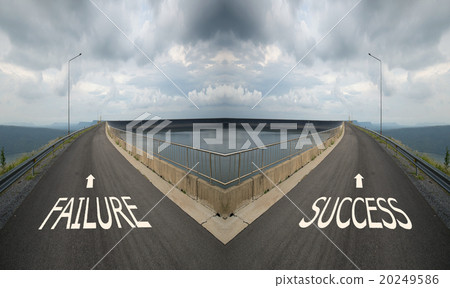 Concept of choice with crossroads Concept of choice with crossroads 20249586