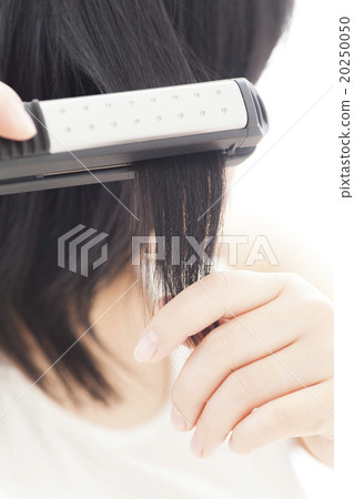 Black hair hair female hair iron image 20250050
