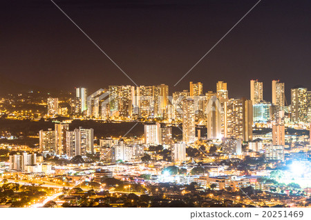 [夏威夷]瓦胡島坦塔羅斯山的夜景 20251469