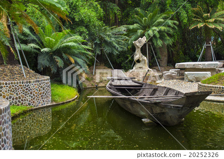 Boat on the white background 20252326