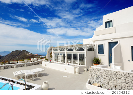 The building of luxury hotel, Santorini island The building of luxury hotel, Santorini island 20254212