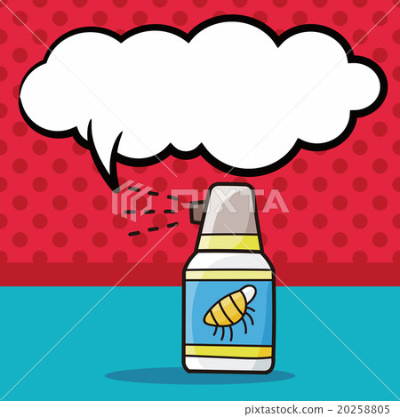 Cockroach medicine doodle, speech bubble Cockroach medicine doodle, speech bubble 20258805
