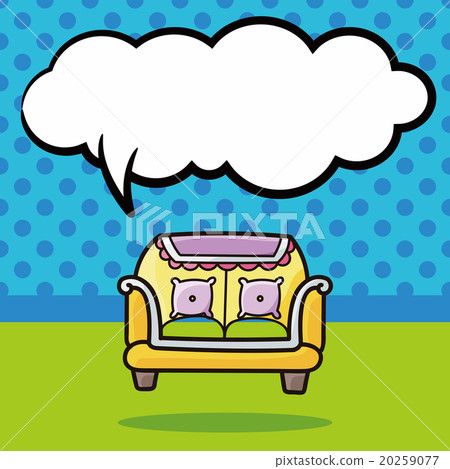 chair sofa doodle, speech bubble chair sofa doodle, speech bubble 20259077