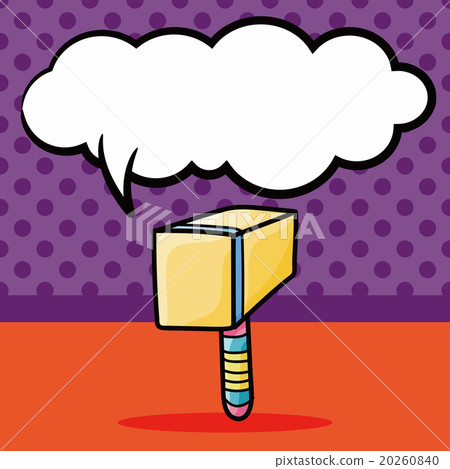 weapon hammer doodle, speech bubble weapon hammer doodle, speech bubble 20260840