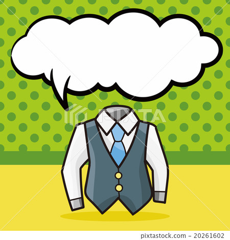 clothes doodle, speech bubble clothes doodle, speech bubble 20261602