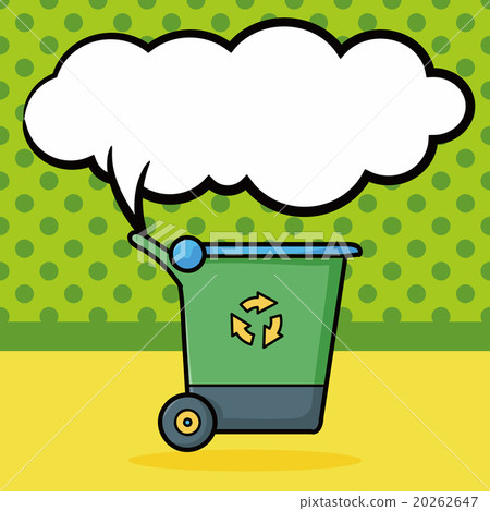 trash can doodle, speech bubble trash can doodle, speech bubble 20262647