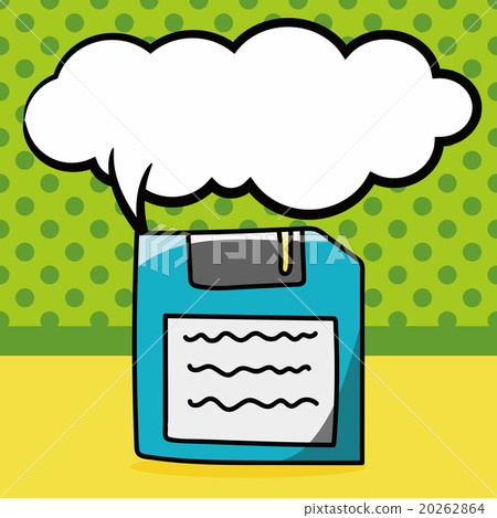 floppy disk doodle, speech bubble floppy disk doodle, speech bubble 20262864