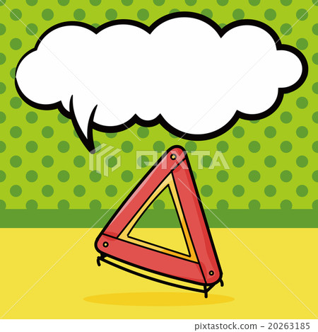 Barrier color doodle, speech bubble Barrier color doodle, speech bubble 20263185