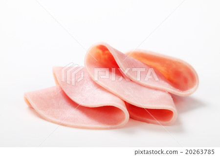 Thin slices of ham Thin slices of ham 20263785