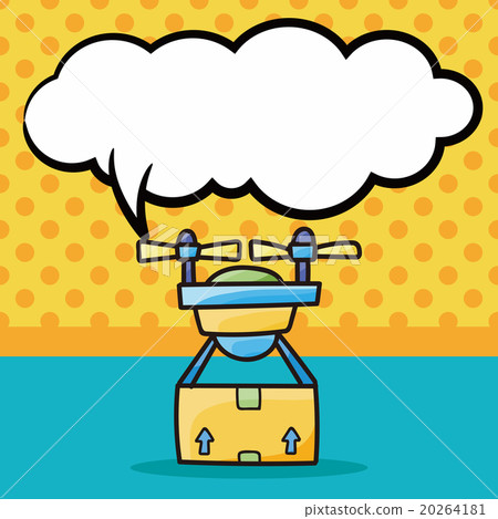 robot doodle, speech bubble robot doodle, speech bubble 20264181