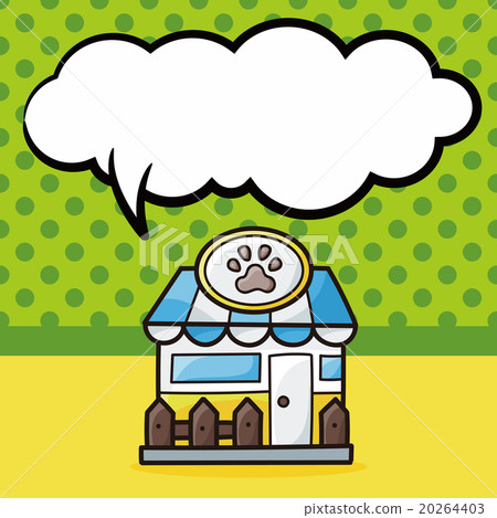 pet store doodle, speech bubble pet store doodle, speech bubble 20264403