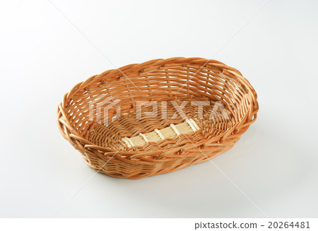 Oval wicker bread basket 20264481