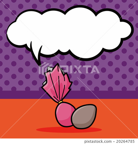 chocolate doodle, speech bubble 20264785