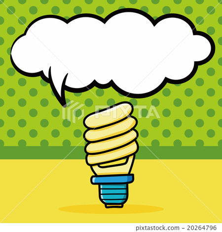 bulb doodle, speech bubble bulb doodle, speech bubble 20264796
