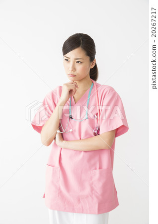 Medical image Young female doctor Medical image Young female doctor 20267217