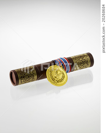 certificate and golden medal certificate and golden medal 20268684