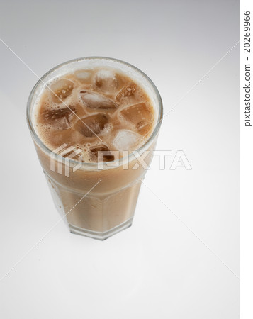 milk tea with ice milk tea with ice 20269966