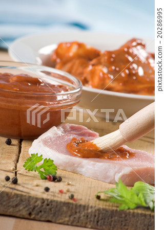 Marinated meat 20286995