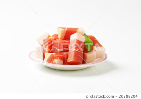 Diced Tyrolean speck 20288204