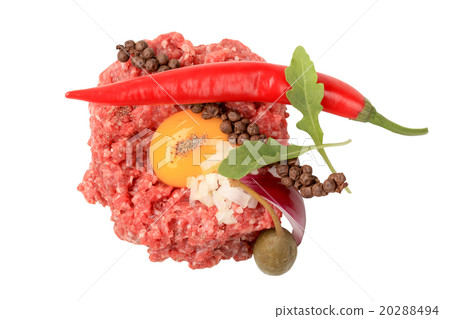 Steak tartare ingredients 20288494