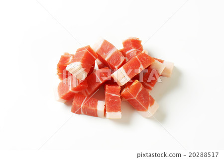 Diced Tyrolean speck 20288517