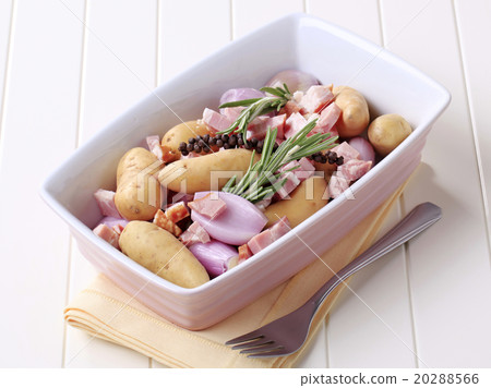 Ingredients for potato casserole 20288566