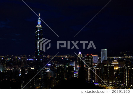 Taiwan Taipei 101 Night view 20291160