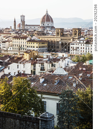 Florence city with cathedral Santa Maria del Fiore Florence city with cathedral Santa Maria del Fiore 20292266